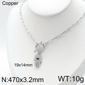 Copper Necklace - KN116003-QJ