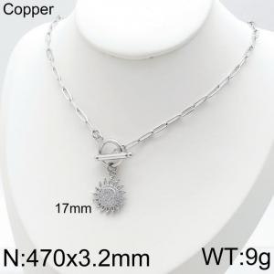 Copper Necklace - KN116005-QJ
