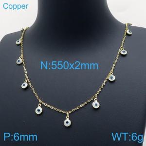 Copper Necklace - KN117568-Z