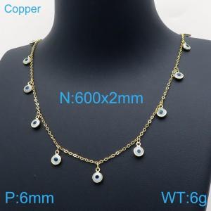 Copper Necklace - KN117569-Z