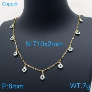 Copper Necklace - KN117571-Z