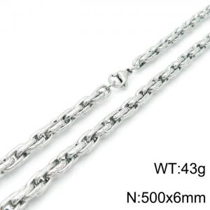 Stainless Steel Necklace - KN118938-Z