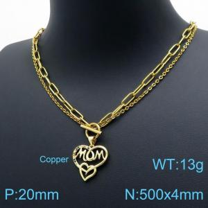 Copper Necklace （ Mother's Day） - KN1196627-Z