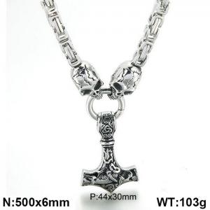 Stainless Steel Necklace - KN1196765-Z