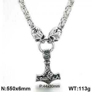 Stainless Steel Necklace - KN1196766-Z