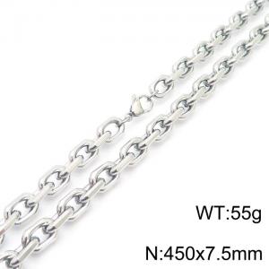 Stainless Steel Necklace - KN16225-Z
