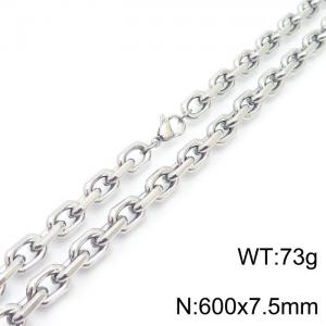 Stainless Steel Necklace - KN16228-Z