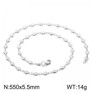 Stainless Steel Necklace - KN18055-Z