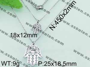 Stainless Steel Necklace - KN19543-Z