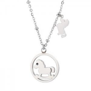 Stainless Steel Necklace - KN196874-K