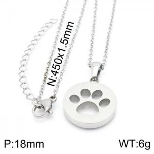 Stainless Steel Necklace - KN197132-TJG