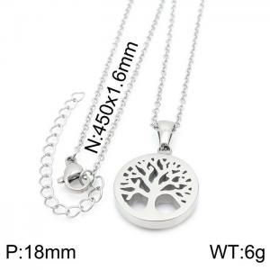 Stainless Steel Necklace - KN197137-TJG
