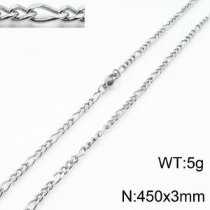 Stainless Steel Necklace - KN197287-Z