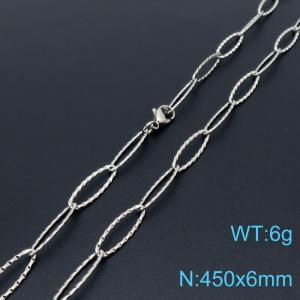 Stainless Steel Necklace - KN197647-Z