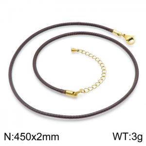 Plastic Necklace - KN197904-Z