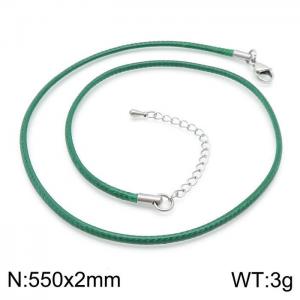 Plastic Necklace - KN197921-Z