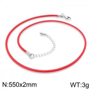 Plastic Necklace - KN197951-Z