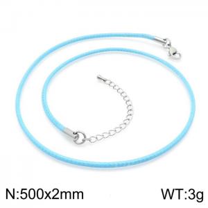 Plastic Necklace - KN197960-Z