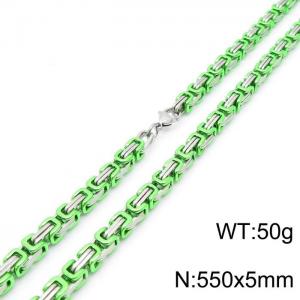 Stainless Steel Necklace - KN198180-Z
