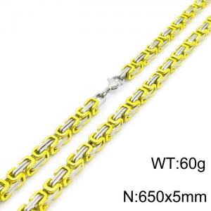 Stainless Steel Necklace - KN198206-Z