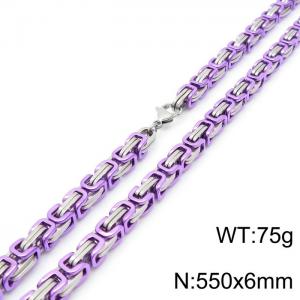 Stainless Steel Necklace - KN198244-Z