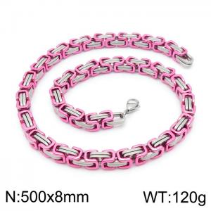 Stainless Steel Necklace - KN198315-Z