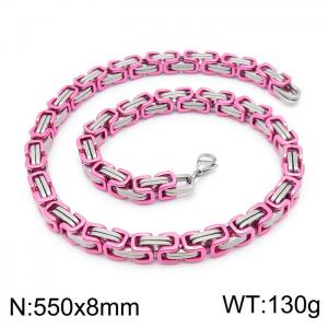 Stainless Steel Necklace - KN198316-Z