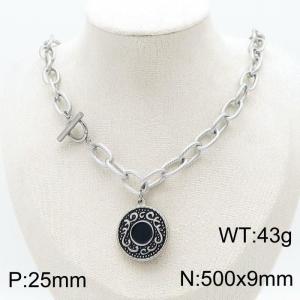 Stainless Steel Necklace - KN198457-Z