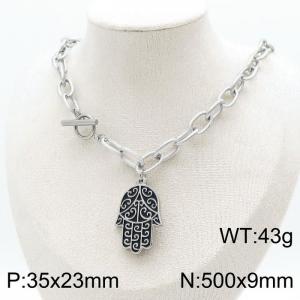 Stainless Steel Necklace - KN198463-Z