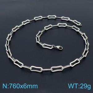 Stainless Steel Necklace - KN199065-Z