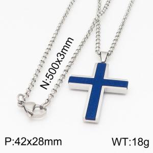 Stainless Steel Necklace - KN199329-KLHQ