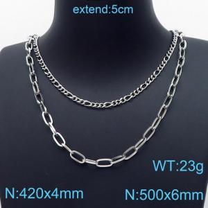 Stainless Steel Necklace - KN200003-Z