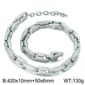 Stainless Steel Necklace - KN200190-Z