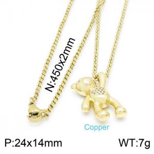 Copper Necklace - KN200328-JT