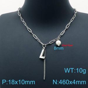 Stainless Steel Necklace - KN200496-Z