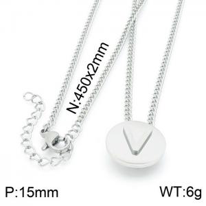 Stainless Steel Necklace - KN200829-K