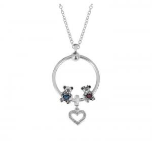 Stainless Steel Necklace - KN201005-PA