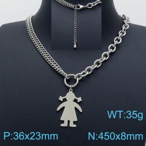 Stainless Steel Necklace - KN201200-Z
