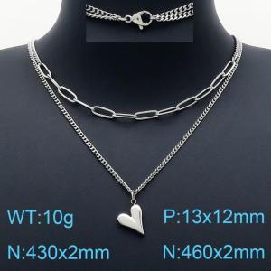 Stainless Steel Necklace - KN201273-Z