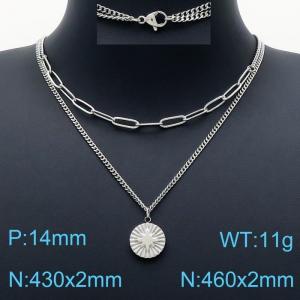 Stainless Steel Necklace - KN201275-Z