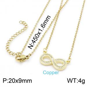 Copper Necklace - KN201296-JC