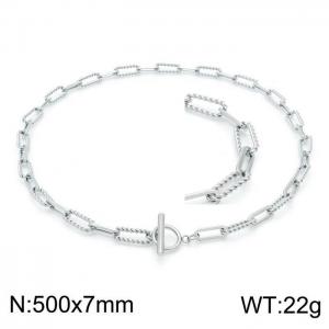 Stainless Steel Necklace - KN202059-Z