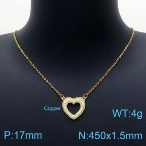 Copper Necklace - KN202137-JT