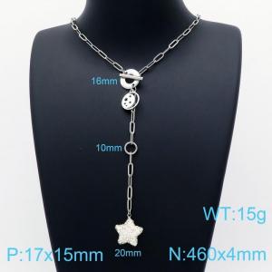 Stainless Steel Necklace - KN202170-Z