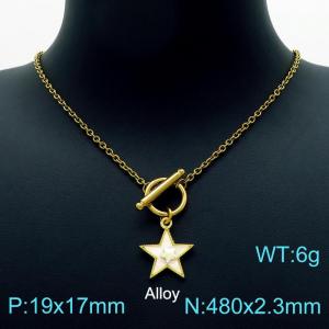 Alloy & Iron Necklaces - KN202906-Z