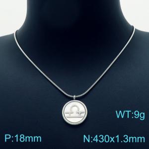 Stainless Steel Necklace - KN203035-KLX