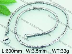 Stainless Steel Necklace - KN20353-Z