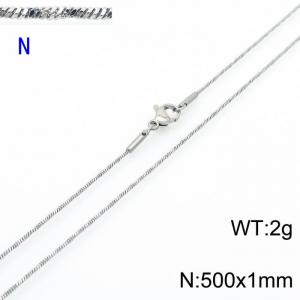 Stainless Steel Necklace - KN203681-Z