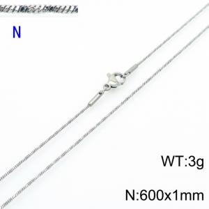 Stainless Steel Necklace - KN203683-Z