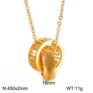 Stainless Steel Necklace - KN21025-K